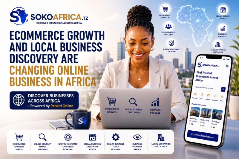 Ecommerce Growth and Local Business Discovery Are Changing Online Business in Africa, Discover Businesses Across Africa – Powered by Panairi Online
